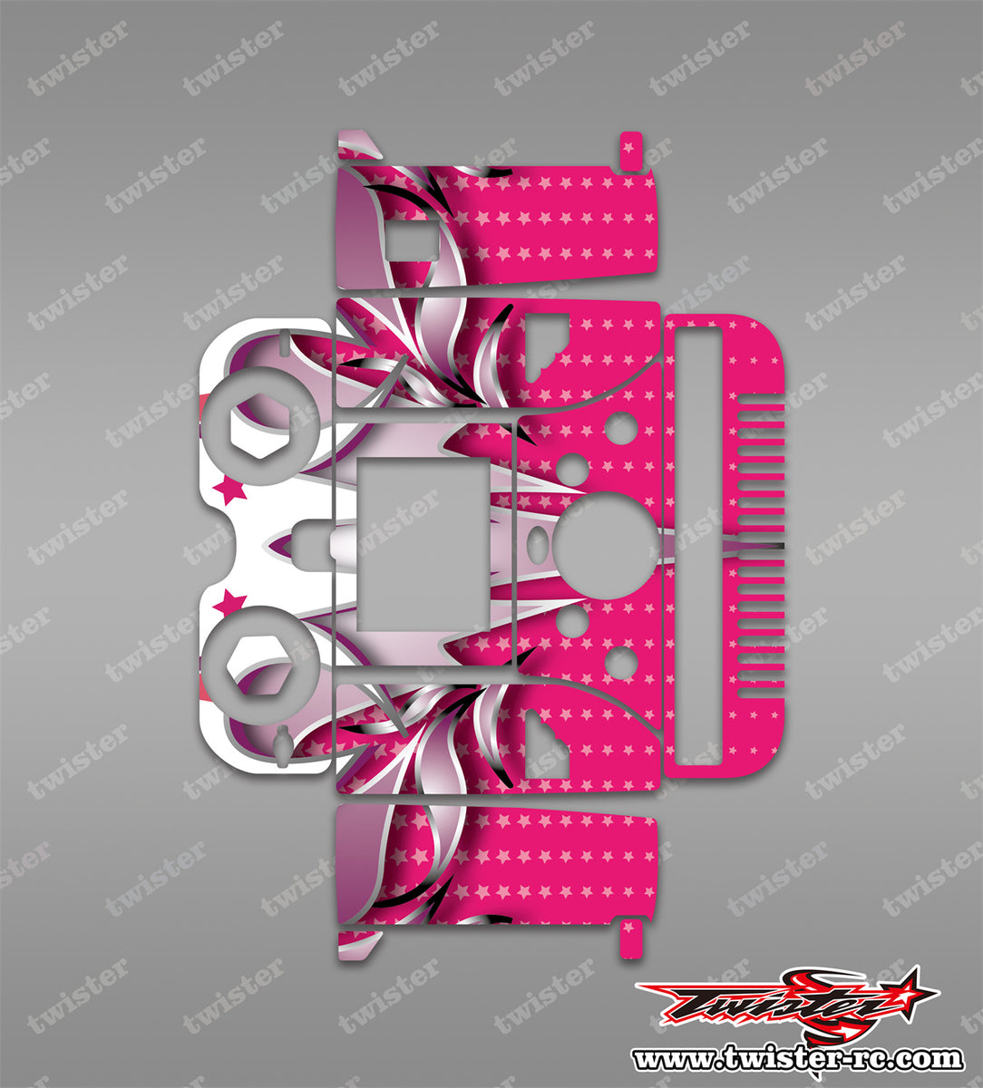 TR-456-MA13 iCharger 456DUO Metallic/Optical White Pattern