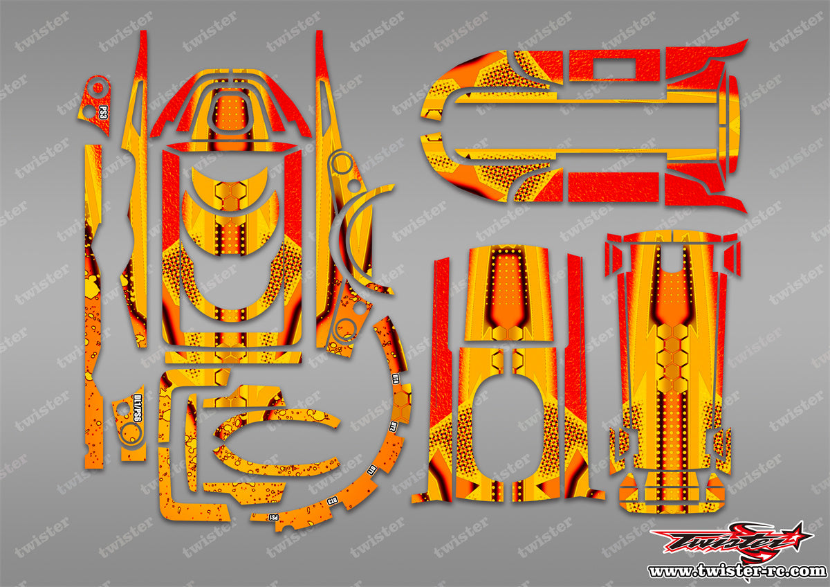 ◆Rita◡̈◆ TR-7PXR-MA9 Futaba 7PXR Metallic/Optical White Pattern Radio