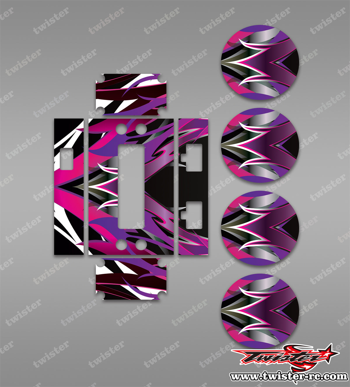 美品 ARROWMAX タイヤウォーマー AM-174010 1/10ツーリングカー