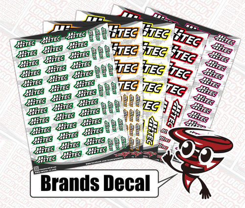HITEC  Brands Decal