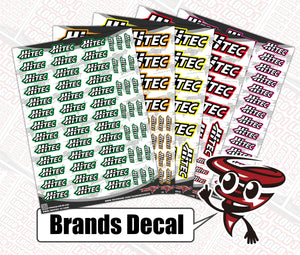 HITEC  Brands Decal