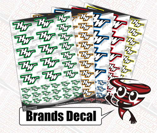 HW  Brands Decal