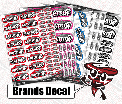 MATRIX   Brands Decal (M14)