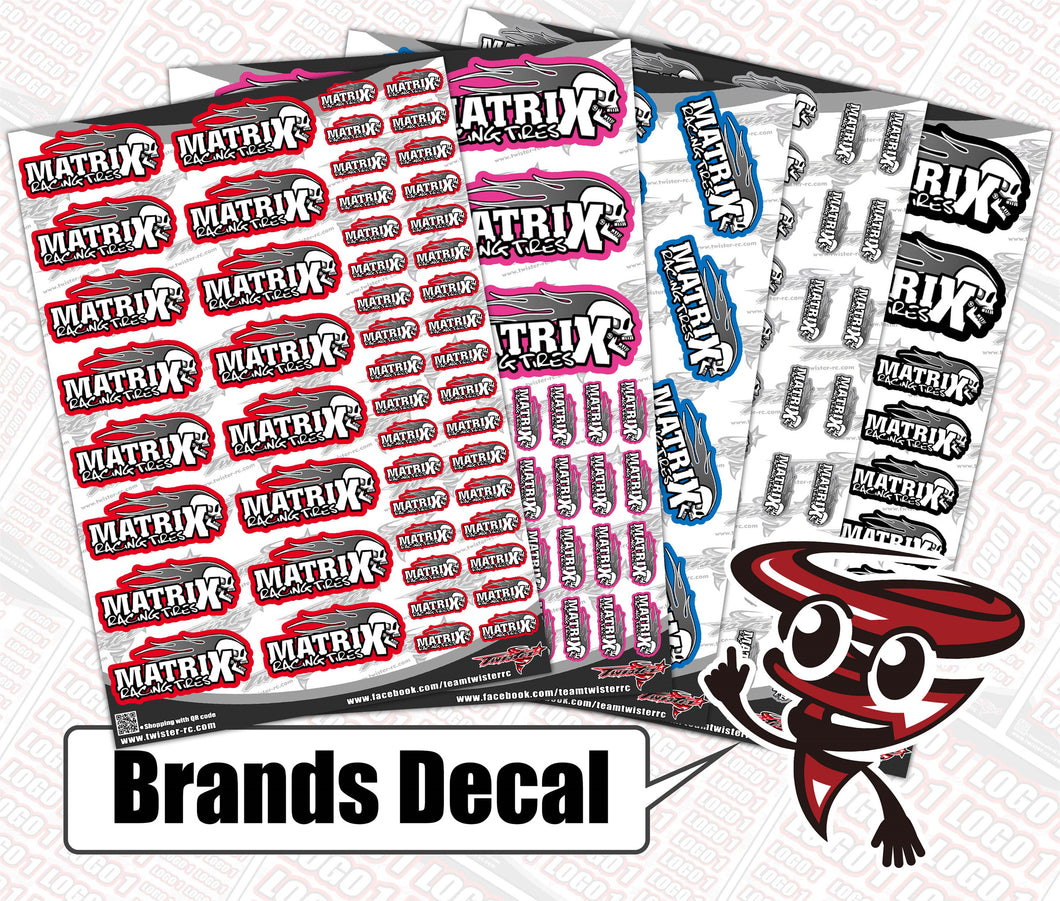 MATRIX   Brands Decal (M14)