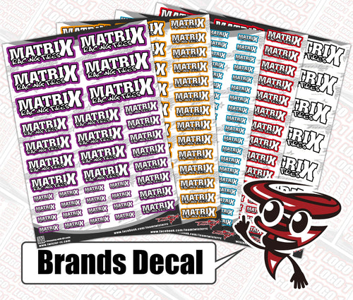 MATRIX   Brands Decal (M15)