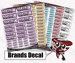 MATRIX   Brands Decal (M15)