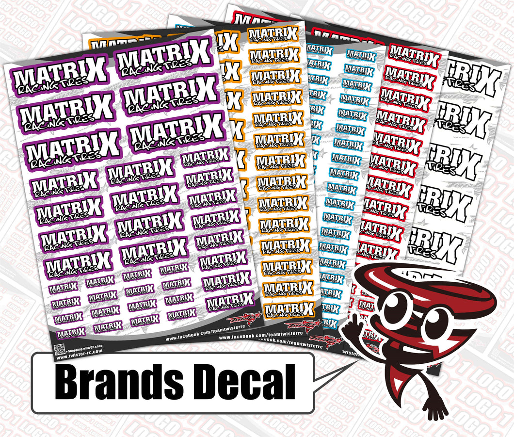 MATRIX   Brands Decal (M15)