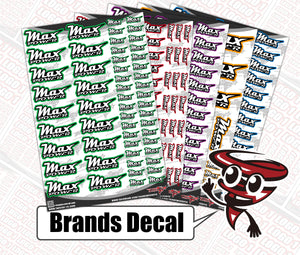 MAX  Brands Decal