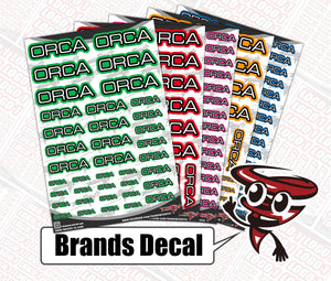 ORCA   Brands Decal