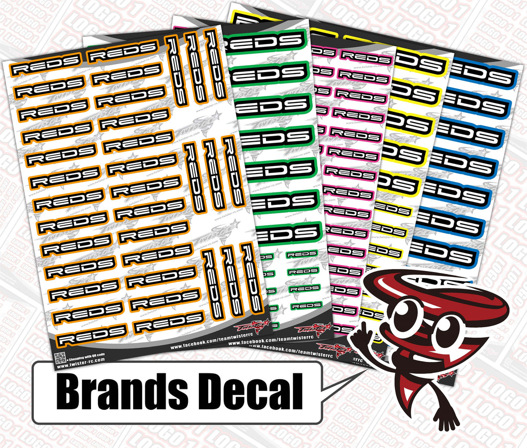REDS  Brands Decal