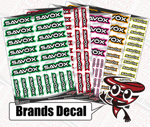 SAVOX  Brands Decal