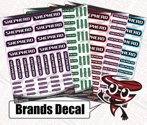 SHEPHERD   Brands Decal  (S16)