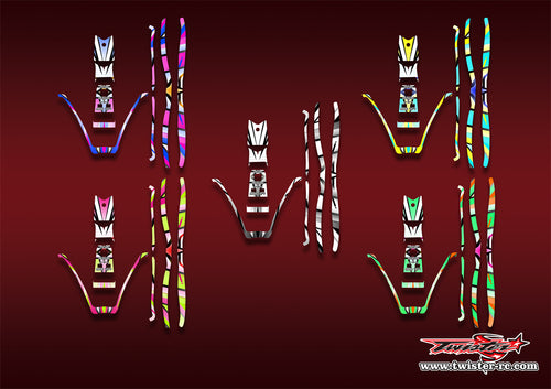 TR-380-MA21   Sky RC ITP380 Metallic/Optical White Pattern Wrap ( Type A21 ) 5 Colors