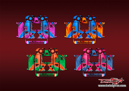 TR-406-MA7  iCharger 406DUO/308DUO Metallic/Optical White Pattern Wrap ( Type A7 )4Colors