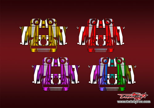 TR-406-MA8   iCharger 406DUO/308DUO Metallic/Optical White Pattern Wrap ( Type A8 ) 4colors