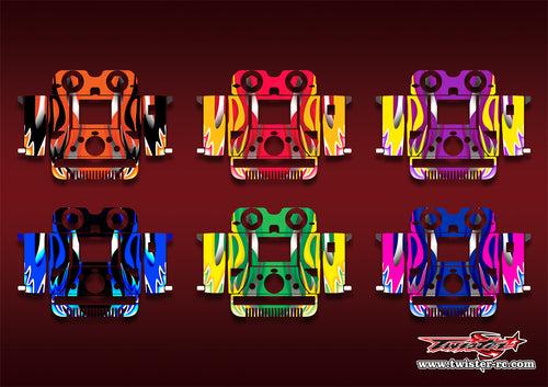 TR-456-MA1    iCharger 456DUO Metallic/Optical White Pattern Wrap ( Type A1 ) 6 Colors