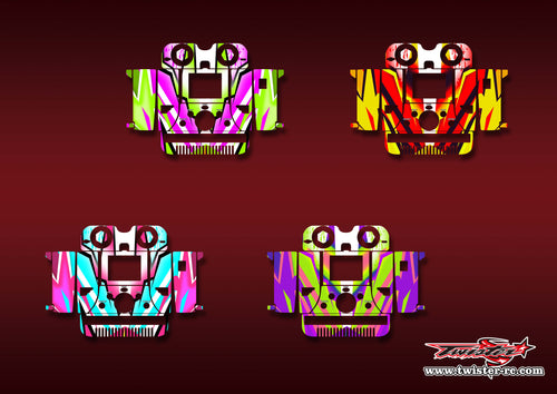 TR-456-MA22    iCharger 456DUO Metallic/Optical White Pattern Wrap ( Type A22 ) 4 Colors