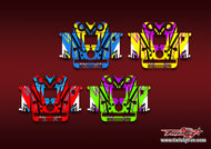 TR-456-MA23    iCharger 456DUO Metallic/Optical White Pattern Wrap ( Type A23 ) 4 Colors