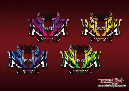 TR-456-MA2   iCharger 456DUO Metallic/Optical White Pattern Wrap ( Type A2 )4 Colors