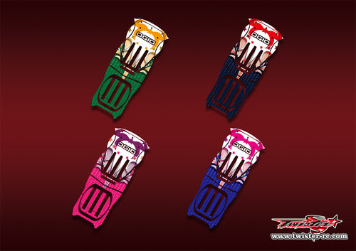 TR-9800-MA13   Ogio 9800 Gear Bag Metallic/Optical White Pattern Wrap ( Type A13 )4 Colors