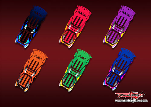 TR-9800-MA1    Ogio 9800 Gear Bag Metallic/Optical White Pattern Wrap ( Type A1 )6 colors