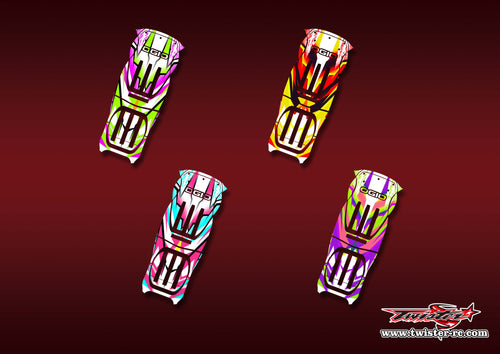 TR-9800-MA22   Ogio 9800 Gear Bag Metallic/Optical White Pattern Wrap ( Type A22 ) 4 Colors