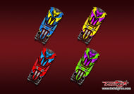 TR-9800-MA23   Ogio 9800 Gear Bag Metallic/Optical White Pattern Wrap ( Type A23 ) 4 Colors
