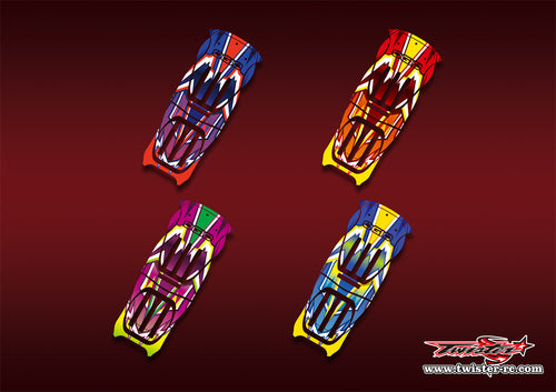 TR-9800-MA4    Ogio 9800 Gear Bag Metallic/Optical White Pattern Wrap ( Type A4 ) 4 colors