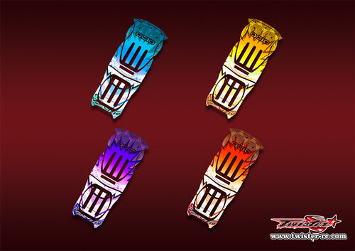 TR-9800-MA6   Ogio 9800 Gear Bag Metallic/Optical White Pattern Wrap ( Type A6 )4 Colors