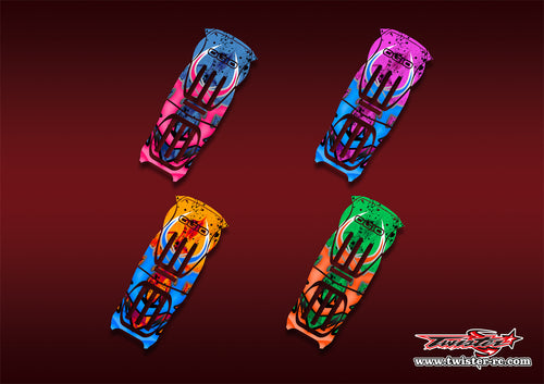 TR-9800-MA7    Ogio 9800 Gear Bag Metallic/Optical White Pattern Wrap ( Type A7 )4 Colors