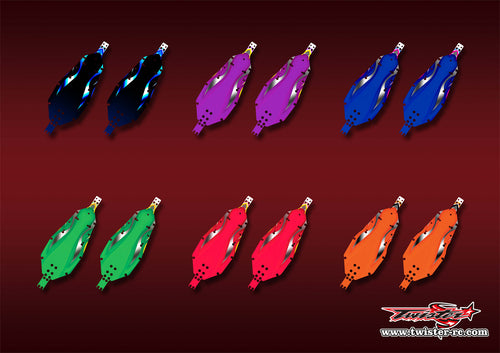 TR-B7CP-MA1    Team Associated RC10 B7 Chassis Protector Metallic/Optical White Pattern Wrap 2pcs. ( Type A1 )6 colors