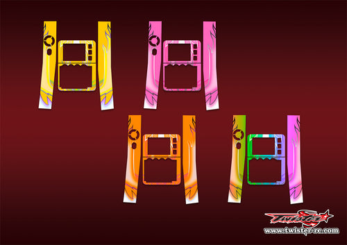 TR-C4EVO-MA11   ISDT C4 EVO Metallic/Optical White Pattern Wrap ( Type A11 )  4 Colors