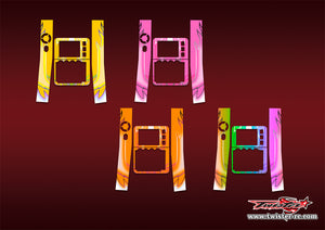 TR-C4EVO-MA11   ISDT C4 EVO Metallic/Optical White Pattern Wrap ( Type A11 )  4 Colors
