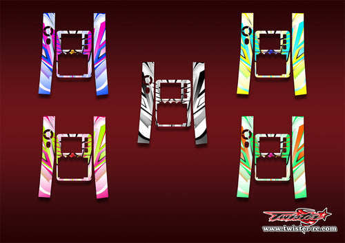 TR-C4EVO-MA21    ISDT C4 EVO Metallic/Optical White Pattern Wrap ( Type A21 ) 5 Colors