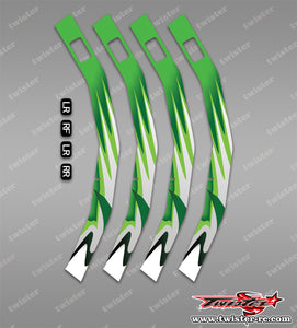 TR-CWS-MA5   SKYRC Corner Weight System Metallic/Optical White Pattern Wrap ( Type A5 ) 4 Colors