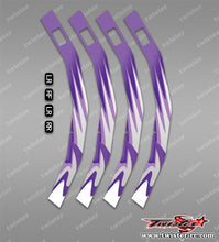 TR-CWS-MA5   SKYRC Corner Weight System Metallic/Optical White Pattern Wrap ( Type A5 ) 4 Colors