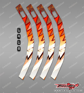 TR-CWS-MA6   SKYRC Corner Weight System Metallic/Optical White Pattern Wrap( Type A6 )4 Colors