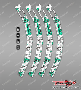 TR-CWS-MT2    SKYRC Corner Weight System Optical White Pattern Wrap ( Type MT2 )4 Colors