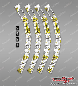 TR-CWS-MT2    SKYRC Corner Weight System Optical White Pattern Wrap ( Type MT2 )4 Colors