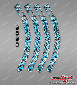 TR-CWS-MT3   SKYRC Corner Weight System Optical White Pattern Wrap ( Type MT3 )4 Colors