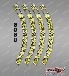 TR-CWS-MT3   SKYRC Corner Weight System Optical White Pattern Wrap ( Type MT3 )4 Colors