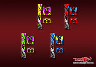 TR-D2-MA23   ISDT D2 Charger Metallic/Optical White Pattern Wrap ( Type A23 ) 4 Colors