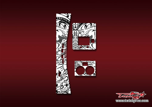 TR-D2-MT7   ISDT D2 Charger Pattern Wrap ( Type MT7 )