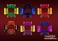 TR-D8neo-MA1  SKYRC D8neo Metallic/Optical White Pattern Wrap ( Type A1 ) 6 Colors