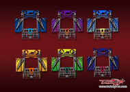 TR-D8neo-MA3    SKYRC D8neo Metallic/Optical White Pattern Wrap ( Type A3 ) 6 colors
