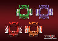 TR-D8neo-MA5   SKYRC D8neo Metallic/Optical White Pattern Wrap ( Type A5 ) 4 Colors