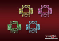 TR-D8neo-MT3  SKYRC D8neo Optical White Pattern Wrap ( Type MT3 )4 Colors