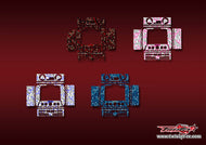 TR-D8neo-MT4   SKYRC D8neo Optical White Pattern Wrap ( Type MT4 ) 4 Colors