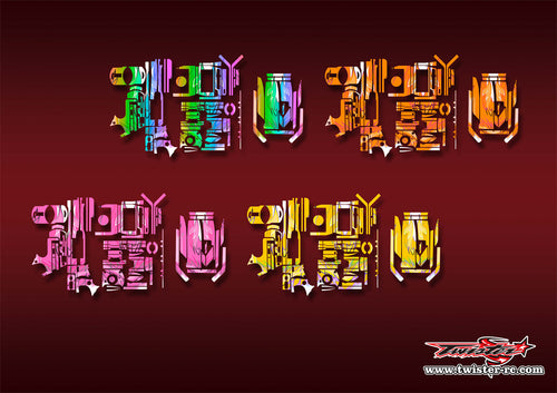 TR-EXNEXT-MA11    KO EX-NEXT Metallic/Optical White Pattern Wrap ( Type A11 ) 4 Colors