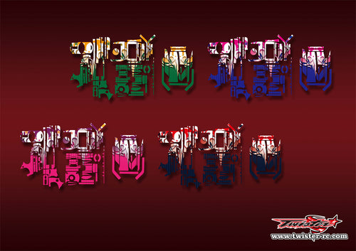 TR-EXNEXT-MA13   KO EX-NEXT Metallic/Optical White Pattern Wrap ( Type A13 ) 4 Colors